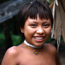 A young Yanomami girl from the village (Photo: Rainforest Foundation Norway / ISA Brazil)